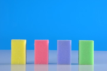 Cleaning theme with cleaning stuff