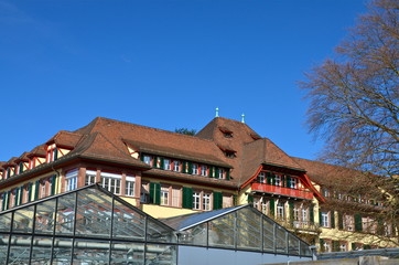Fototapeta na wymiar Od miasta Riehen, Szwajcaria
