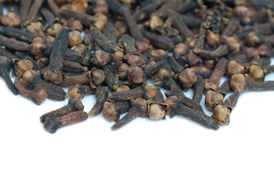 cloves isolate on  white background