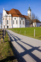 Fototapeta na wymiar Wieskirche sancturary