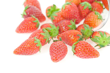 close up strawberry