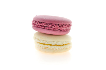 pink and cream dessert