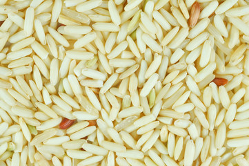 white rice close-up as background