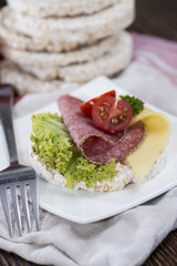 Rice Cakes on a plate