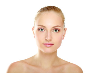 Obraz premium A beautiful woman, portrait