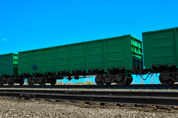Obraz premium railway wagon