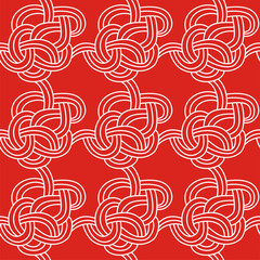 Seamless background with nodes. Vector illustration