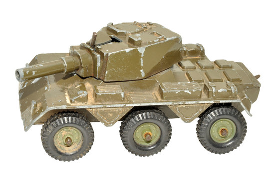 Old Toy Armoured Car