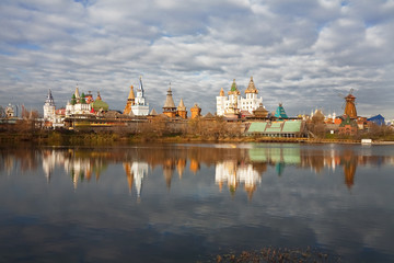 Fairytale town in Moscow