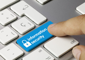 information security keyboard key