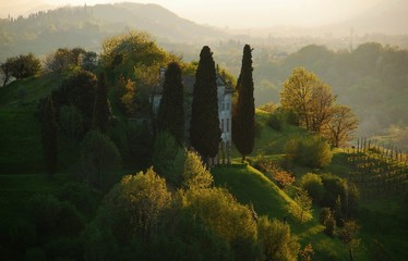 Asolo-Villa degli Armeni o Fresco