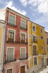 Fototapeta premium Cuenca Facades