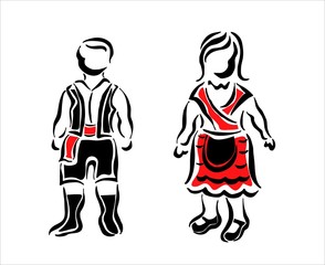 traje típico gallego