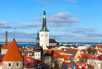 Old Tallinn panorama