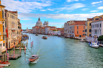 Obraz premium Grand canal and Santa Maria della Salute.