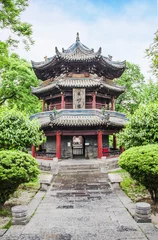 Fotobehang Pavillon in the Giant Wild Goose Pagoda, X'ian, China © TravelWorld
