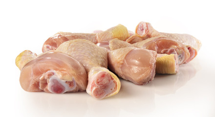 Pollo troceado.