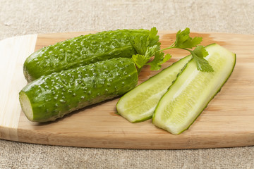 fresh cucumber