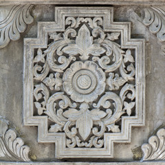 Texture of  Stucco gray color  in square format