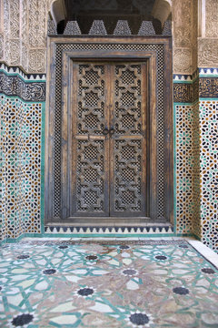 Madrasa Bou Inania in Fes, Morocco