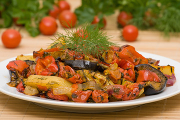 Roasted vegetables