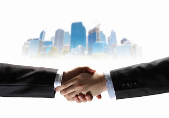 image of business handshake