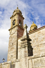 Fototapeta premium Baroque bellfry of San Benito church