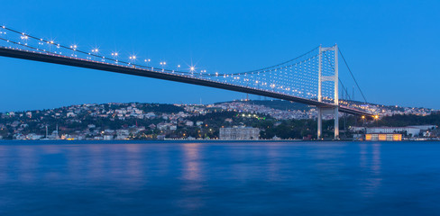 Bosporus Bridge at istanbul Turkey