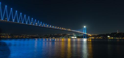 Fototapeta premium Bosporus Bridge at istanbul Turkey