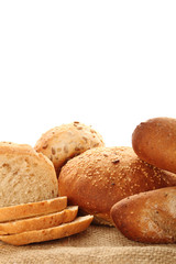 Isolated bread