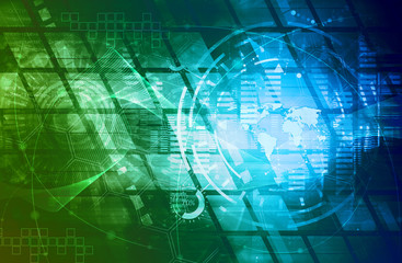 graphics created with technology