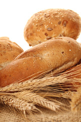 Isolated bread