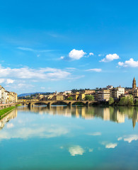 Fototapeta premium Sky reflection in Florence