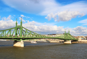 Liberty Bridge, Budapest, Hungary