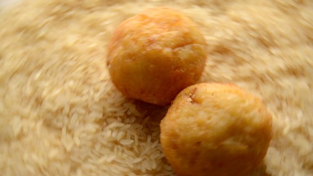 Crocchette di riso 밥 고로케 Croquetas de arroz