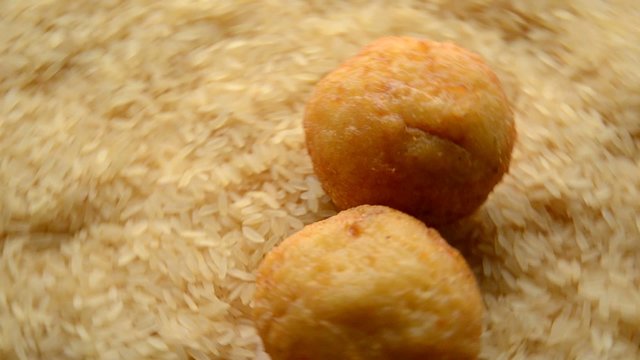 Crocchette di riso 밥 고로케 Croquetas de arroz