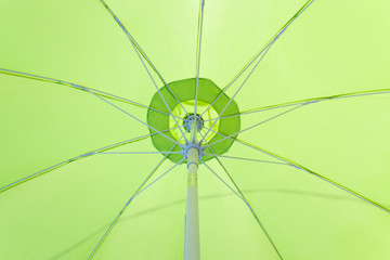 dessous de parasol vert anis