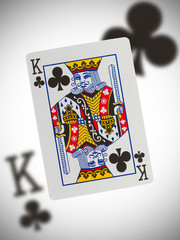 Playing card, king