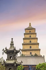 Poster The famous Giant Wild Goose Pagoda, X'ian, China © TravelWorld