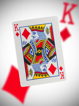 Playing card, king