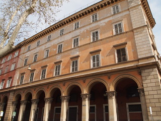 Fototapeta na wymiar Palazzo rinascimentale nel centro di Roma, Italia