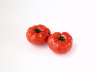 Tomato isolated on white background