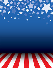 Background with stars decorative