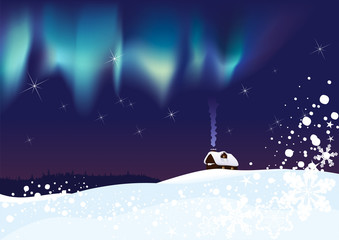 Northern Lights on Christmas night