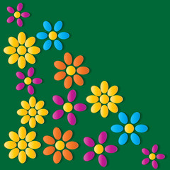 abstract floral background