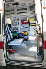 Interior ambulance