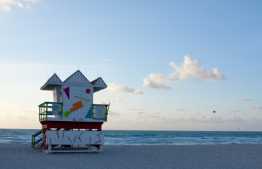 Early morning on South Beach