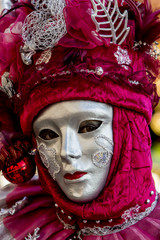 Traditional venetian carnival mask