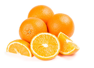 Exotic fruits oranges
