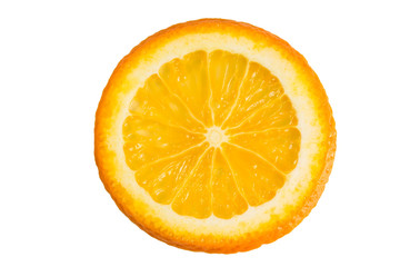 One slice of orange